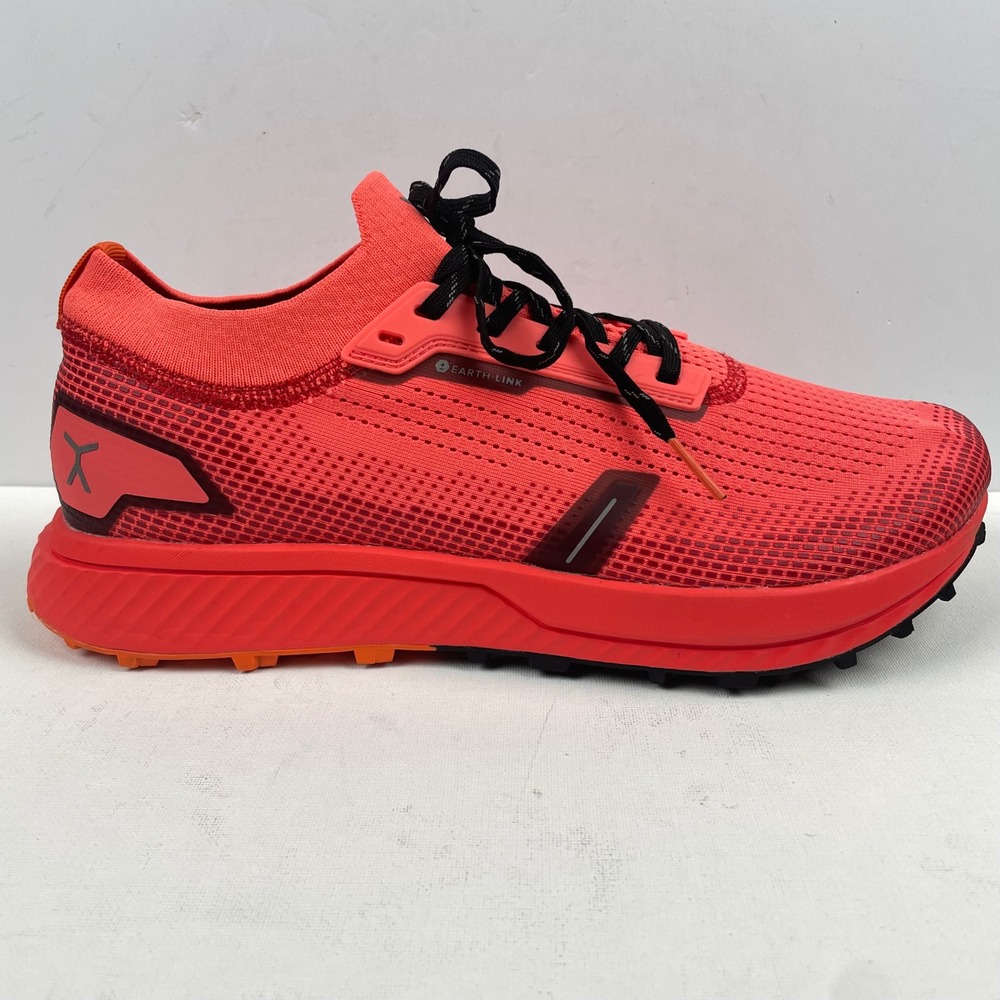 Flux Adapt Trail Runner Shoes Solar Red All Terrain Knit Sneakers - Mens  10.5